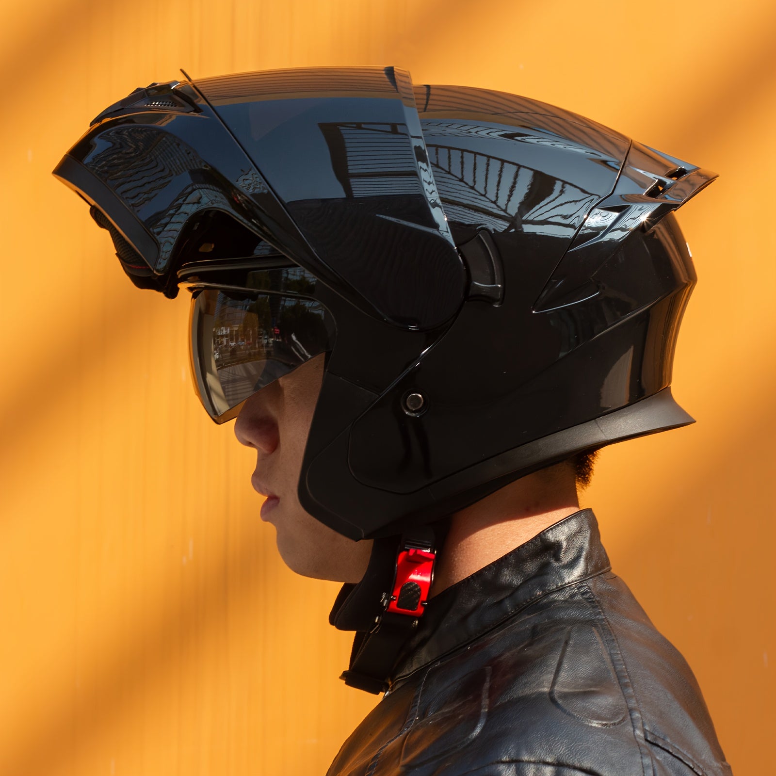 Modular Motorcycle Helmets 2 Visor, Model 901