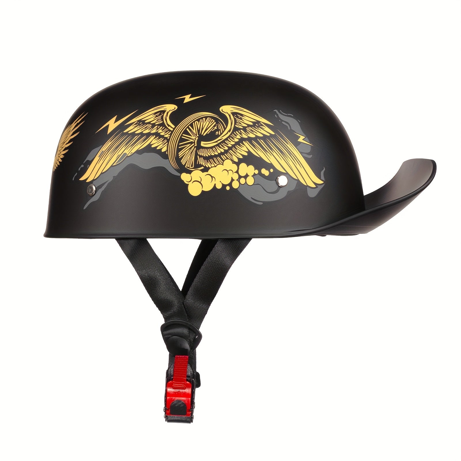 CrownRacing Motorcycle Helmets Half