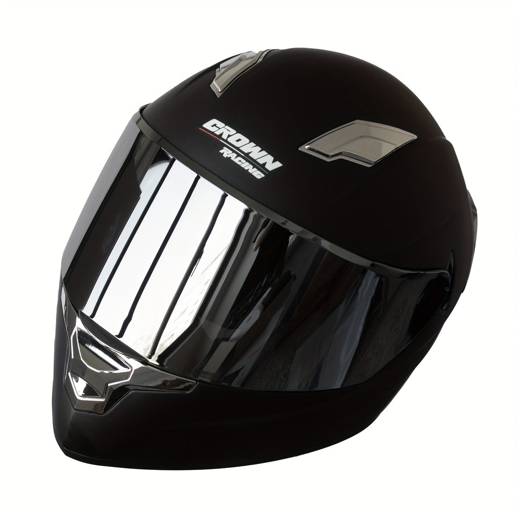 Motorcycle Dual Visor Open Face Full Face Helmet DOT Authentication
