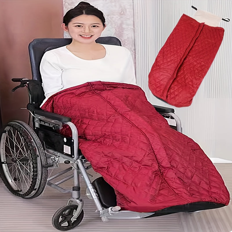 Warming Blanket, Plush Windproof Cover for Winter Outings, Windproof Anti-Cold Thickened Blanket Cover, Waist and Leg Warming Seat Half-Cover Blanket for Winter Warmth