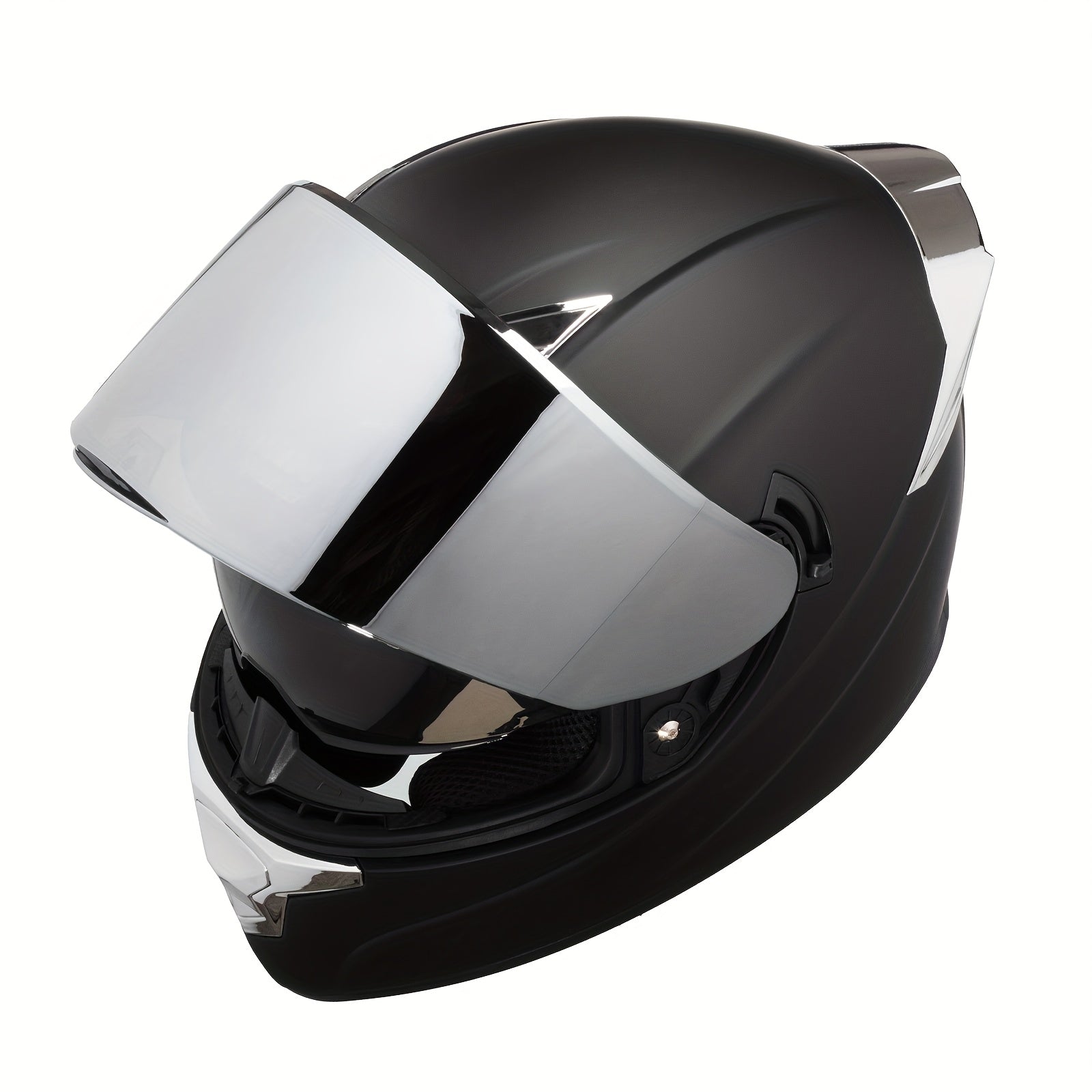 Motorcycle Dual Visor Open Face Full Face Helmet DOT Authentication