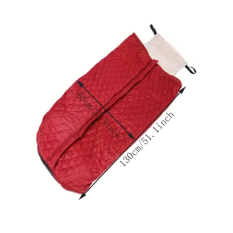 Warming Blanket, Plush Windproof Cover for Winter Outings, Windproof Anti-Cold Thickened Blanket Cover, Waist and Leg Warming Seat Half-Cover Blanket for Winter Warmth