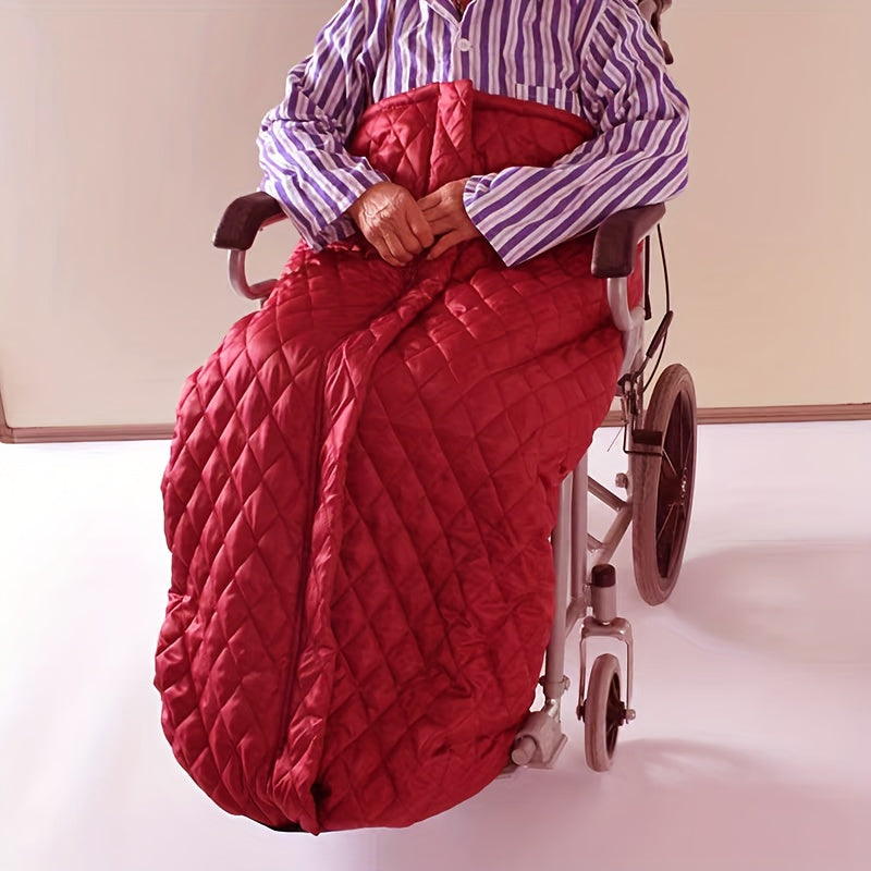 Warming Blanket, Plush Windproof Cover for Winter Outings, Windproof Anti-Cold Thickened Blanket Cover, Waist and Leg Warming Seat Half-Cover Blanket for Winter Warmth