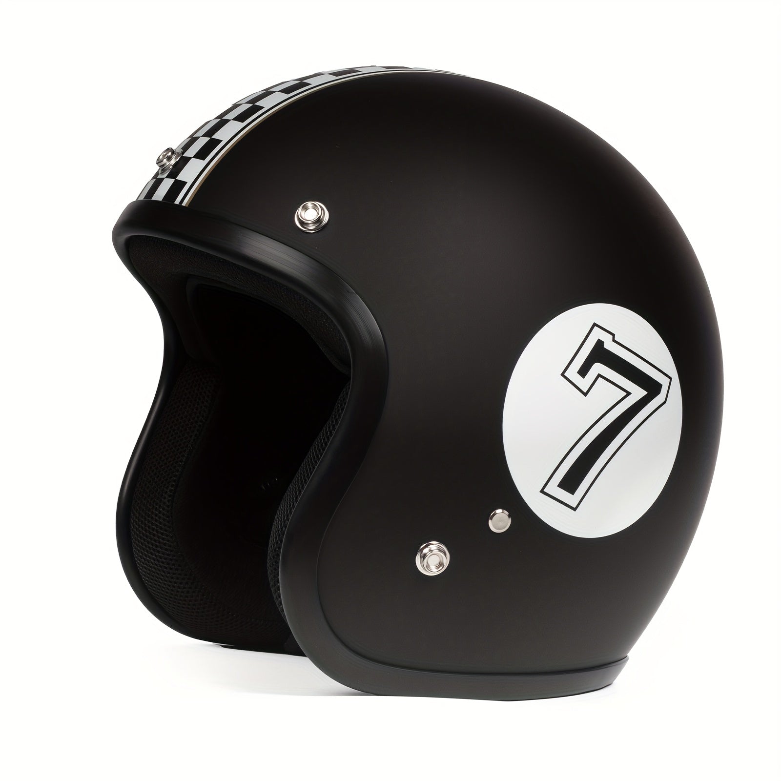 Crownracing 3\u002F4 Open Face Motorcycle Helmets