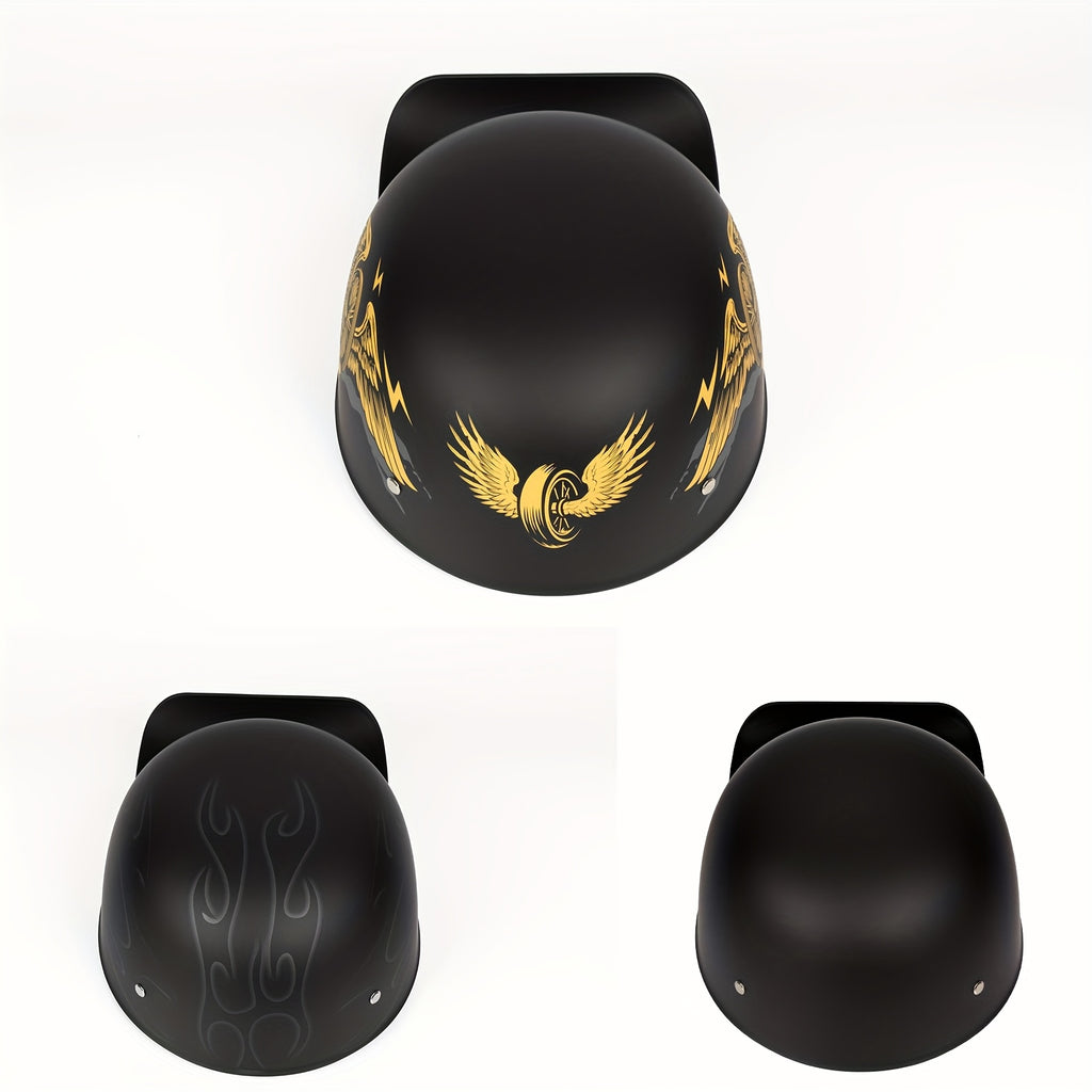 CrownRacing Motorcycle Helmets Half