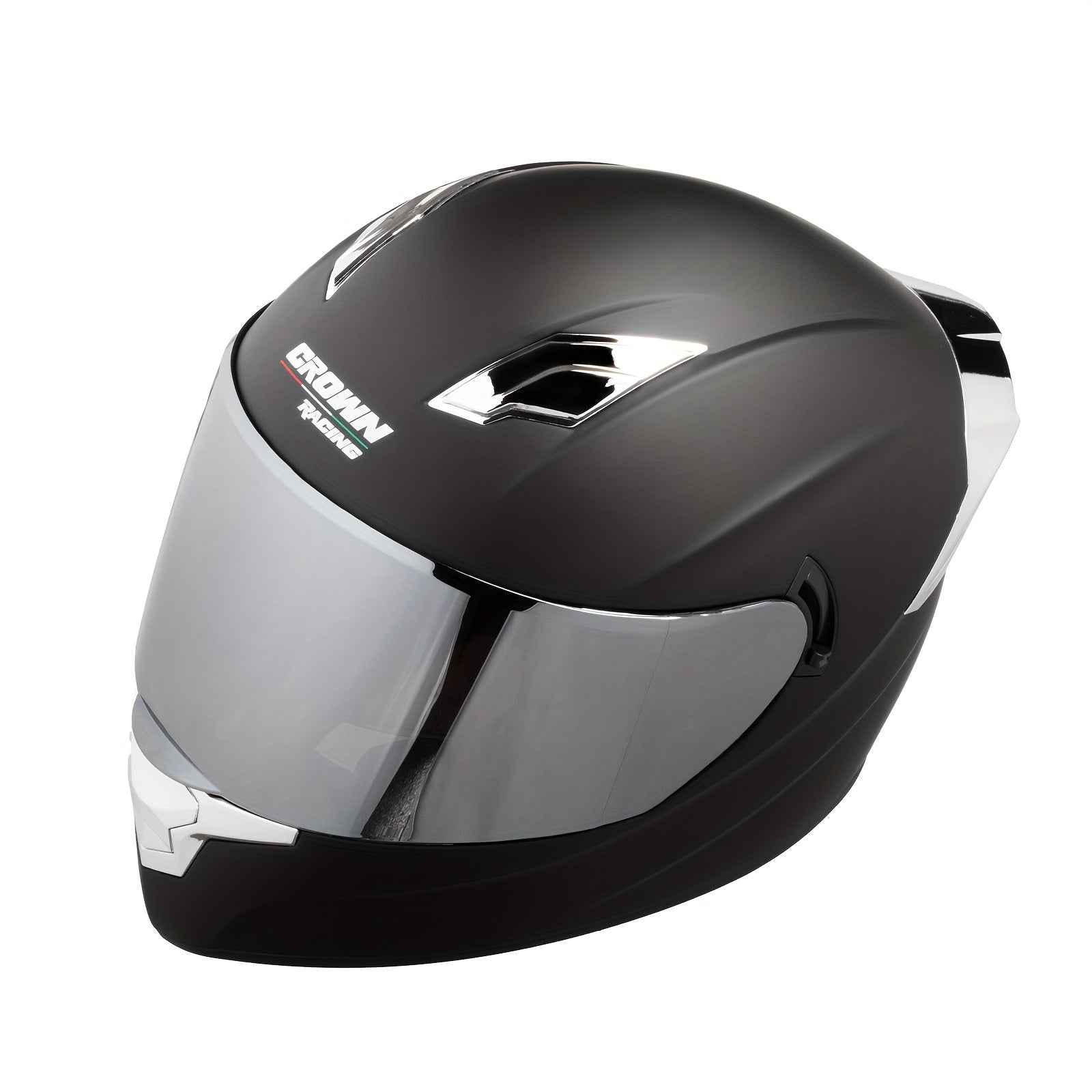 Motorcycle Dual Visor Open Face Full Face Helmet DOT Authentication