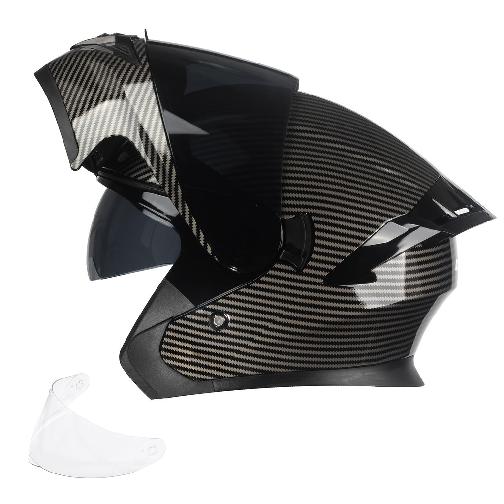 Modular Motorcycle Helmets 2 Visor, Model 901