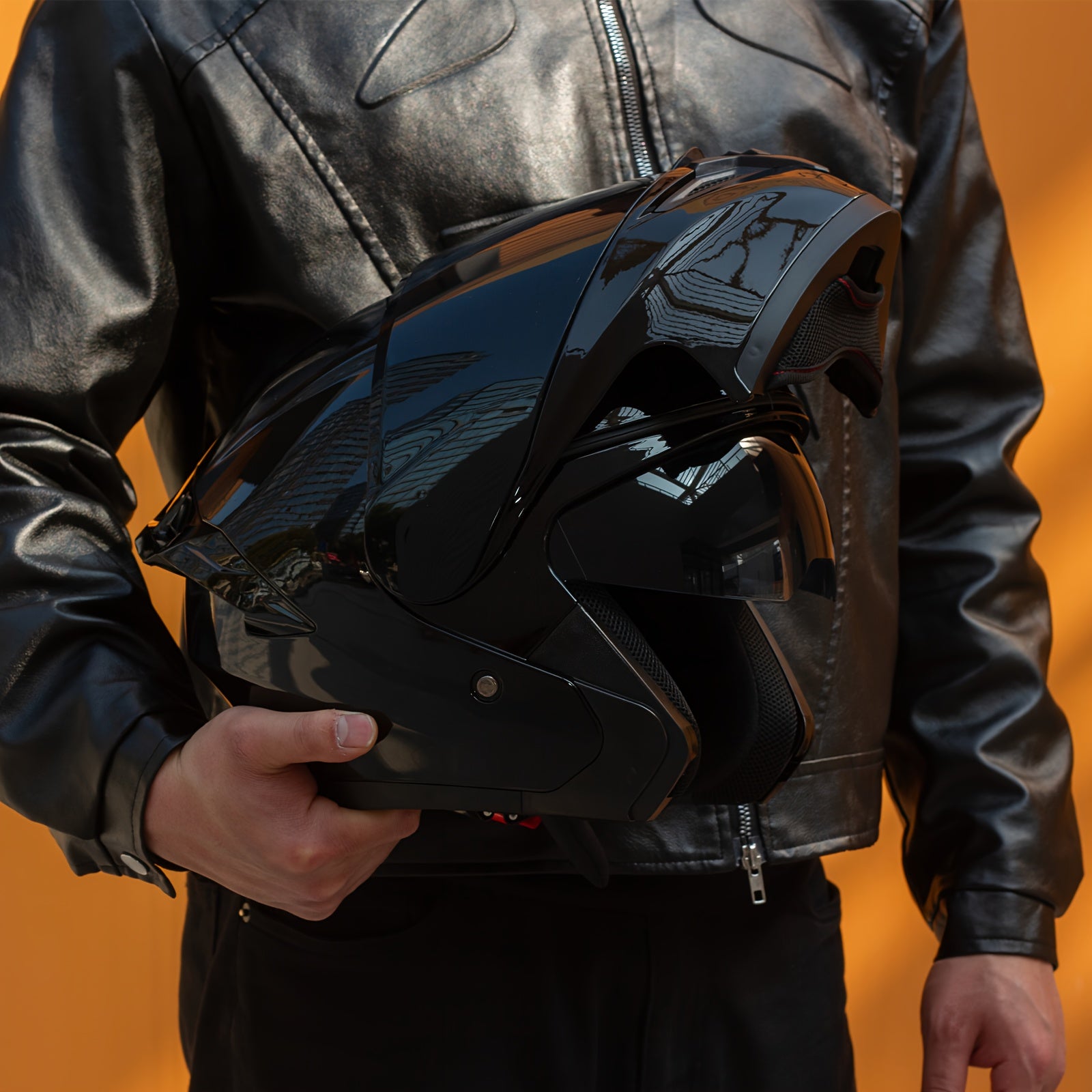 Modular Motorcycle Helmets 2 Visor, Model 901