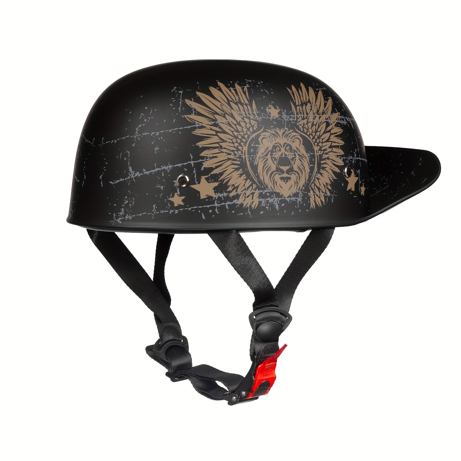 CrownRacing Motorcycle Helmets Half