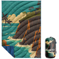 Hotkoko Outdoor Sleeping Bag Blanket, E Cape, Picnic Mat. Wind, Water, Stain And Splash, Anti-animal Hair, Lightweight Portable, Fluffy Camping Super Warm Hammock Top Blanket, Suitable For Travel Picnic Beach Party Cold Weather Use.