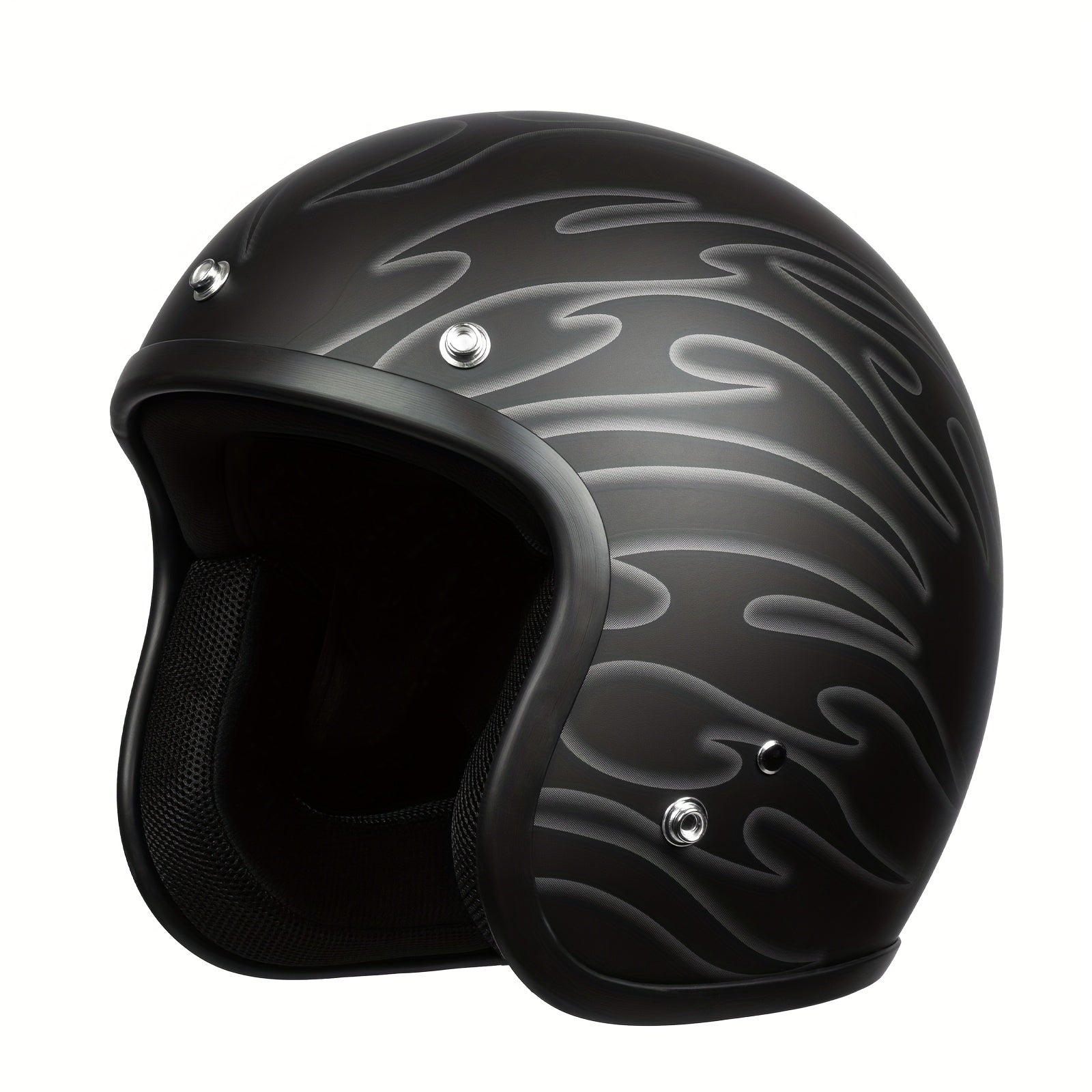 Crownracing 3\u002F4 Open Face Motorcycle Helmets