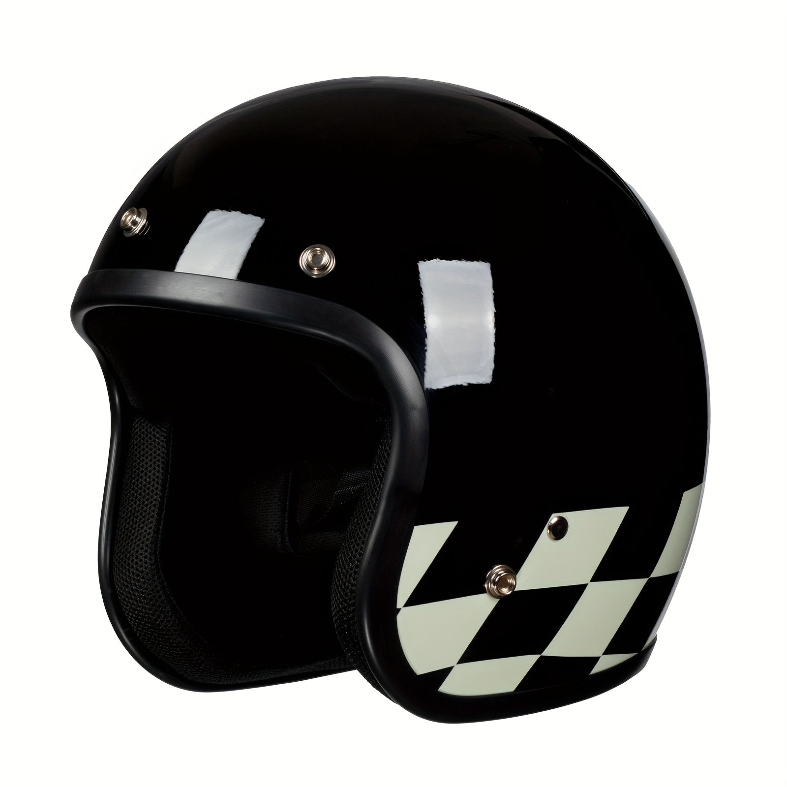 Crownracing 3\u002F4 Open Face Motorcycle Helmets