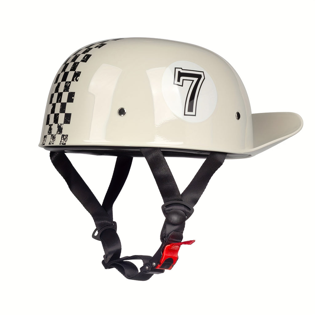 CrownRacing Motorcycle Helmets Half