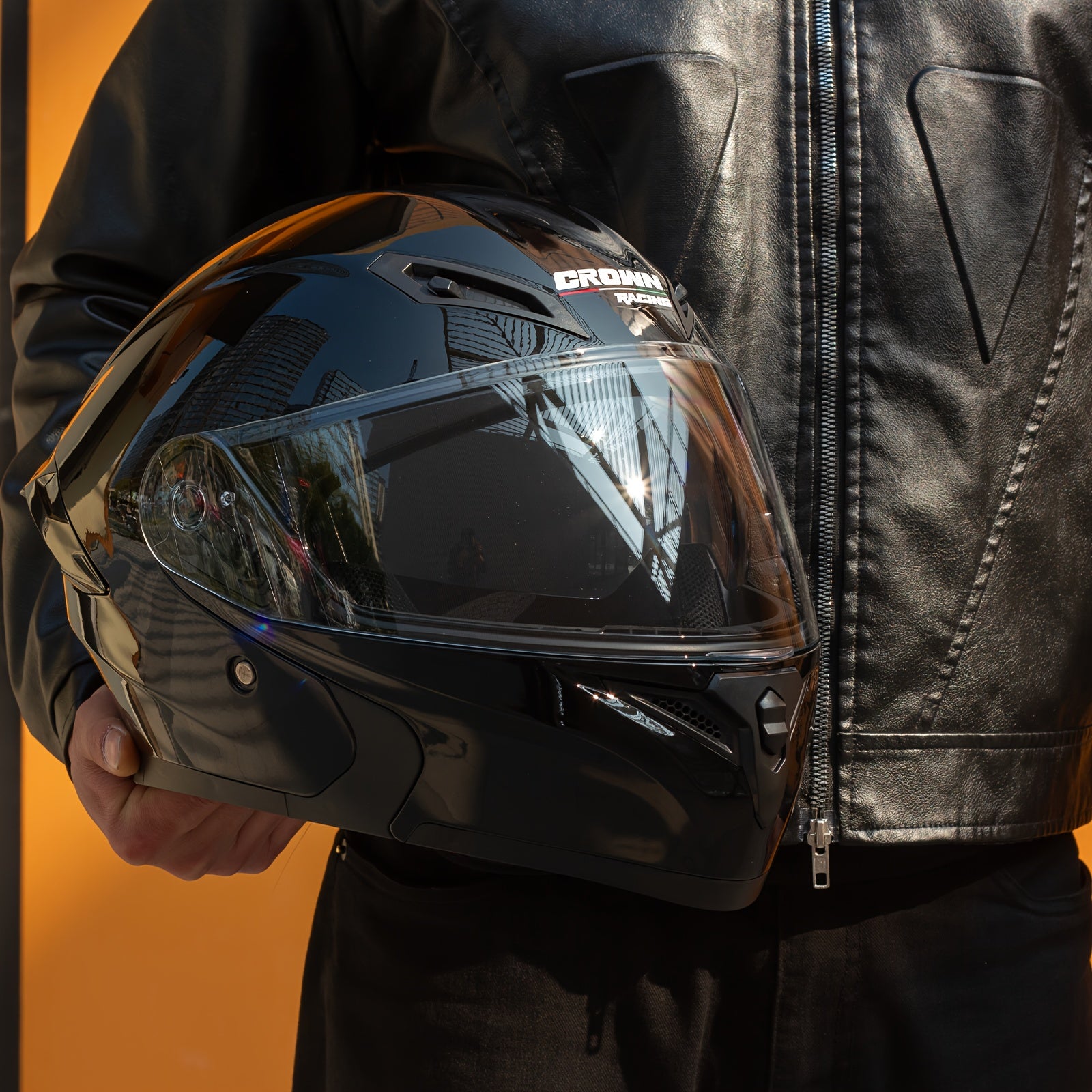 Modular Motorcycle Helmets 2 Visor, Model 901