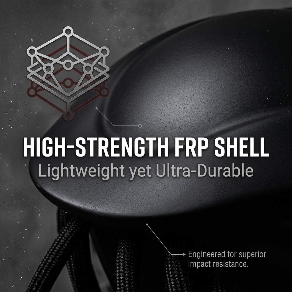1 Matte Black Helmet