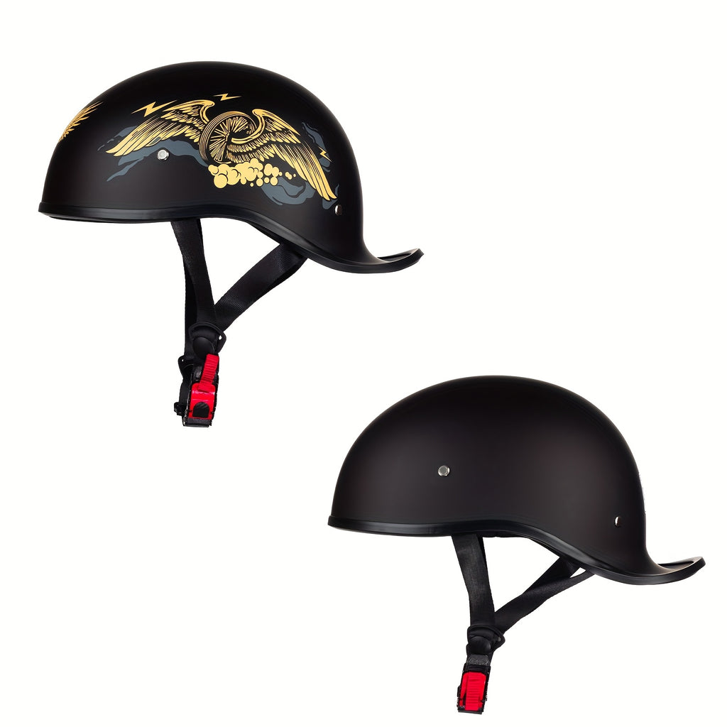 CrownRacing Motorcycle Helmets Open Face Half Helmet