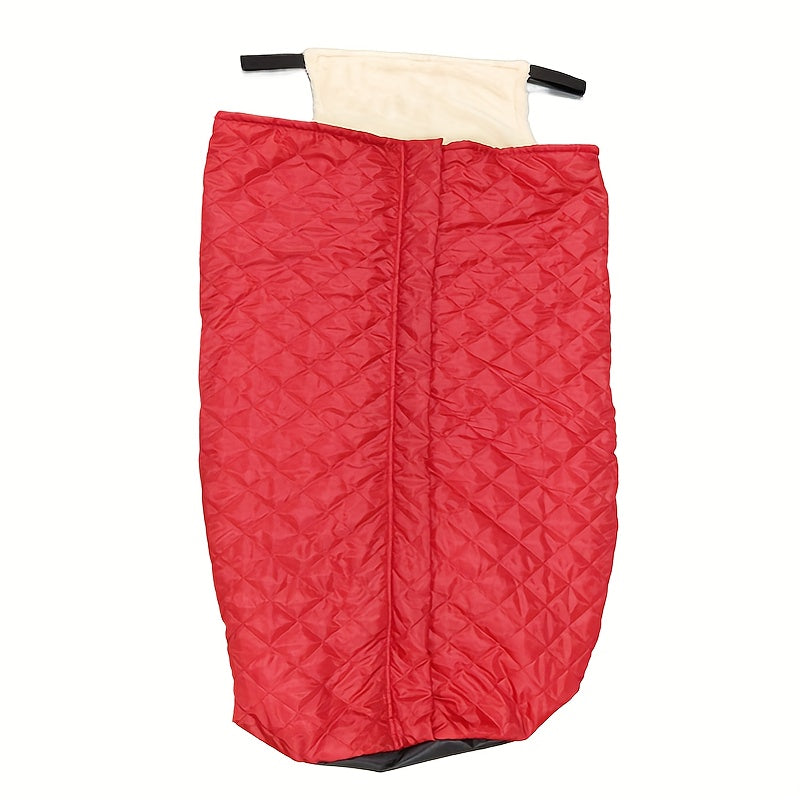 Warming Blanket, Plush Windproof Cover for Winter Outings, Windproof Anti-Cold Thickened Blanket Cover, Waist and Leg Warming Seat Half-Cover Blanket for Winter Warmth
