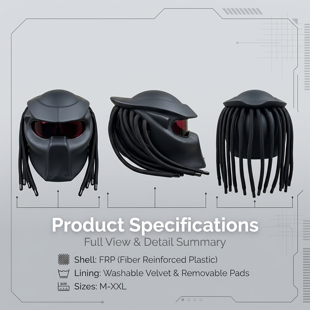 1 Matte Black Helmet
